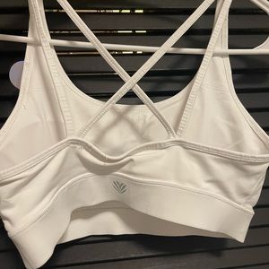 White NWT dri-fit material bralette